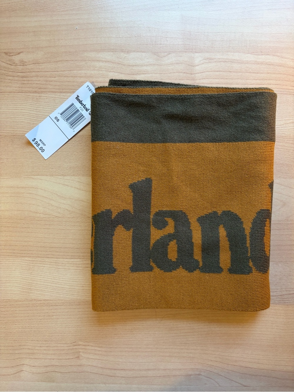 NWT! Timberland Logo Scarf